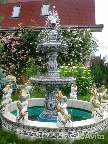 Фонтан Мальчик С Рыбкой