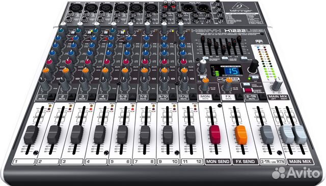 Микшерный пульт Behringer X1222USB