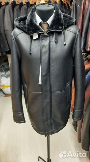 Мужская дублёнка классика