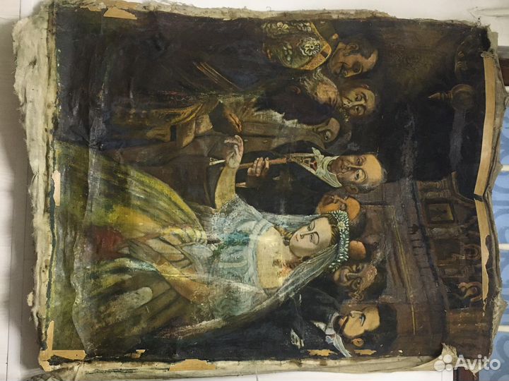 Живопись маслом на холсте