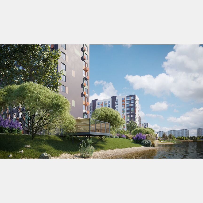 2-к. квартира, 68 м², 1/17 эт.