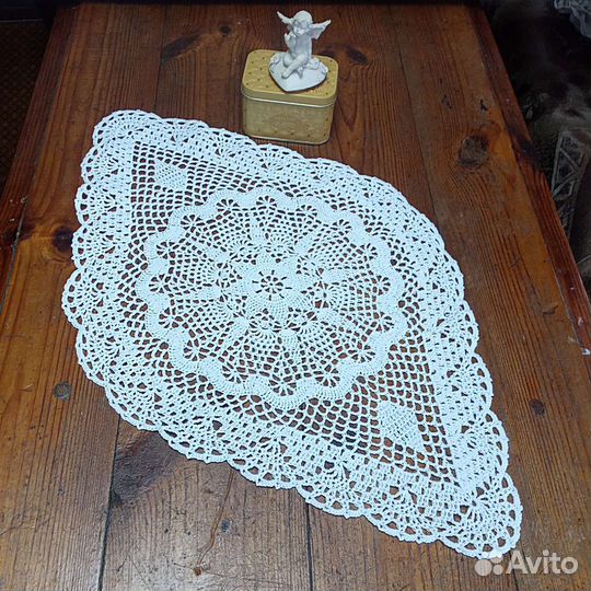 Салфетка крючком