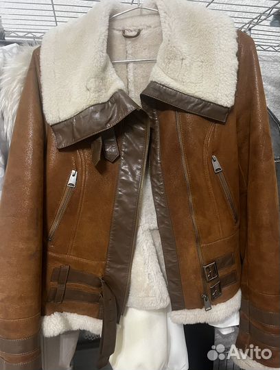 Дублёночка- натуральная женская короткая