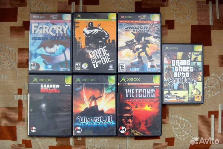 Игры Sony ps2 Xbox original