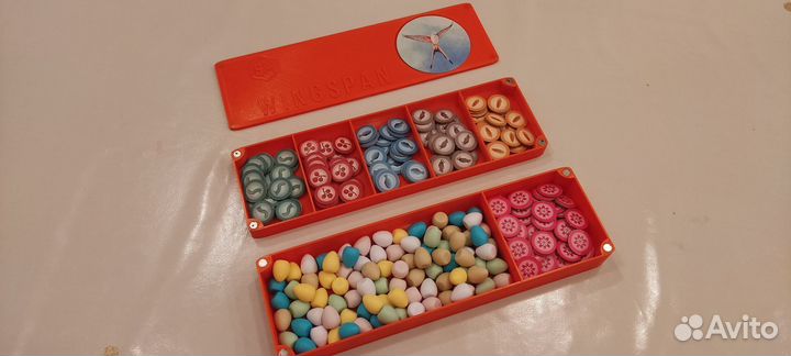 Органайзер для настольной игры Крылья.птицыокеании