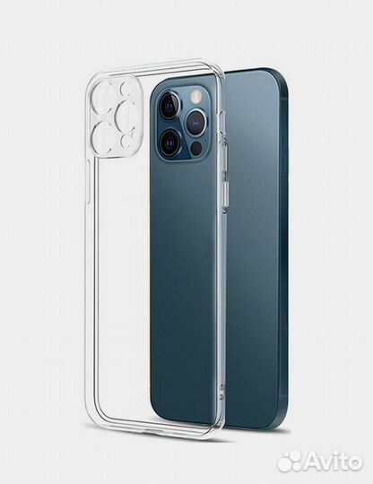 Чехол на iPhone 11 pro max прозрачный новый