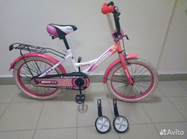 Детский велосипед для девочки 16