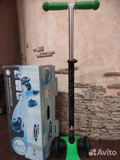 Самокат трехколесный детский micro maxi до 50кг