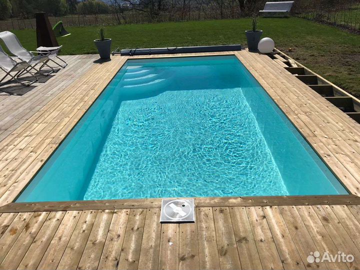Пластиковый бассейн