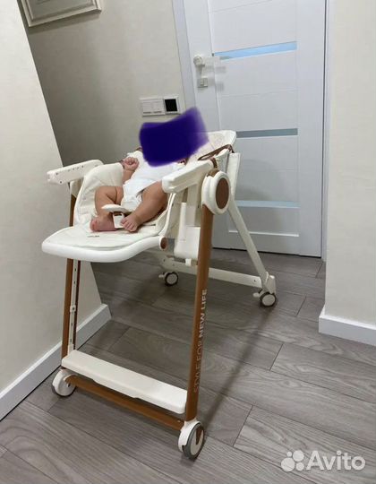 Стульчик для кормления happy baby berny v2