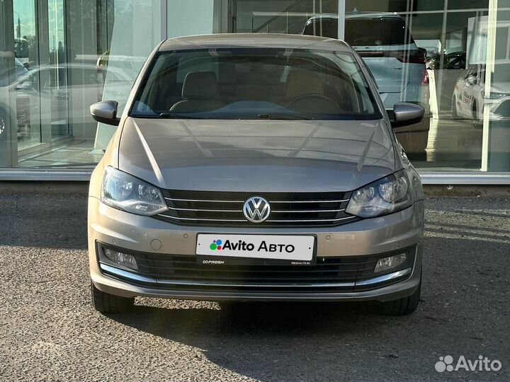 Volkswagen Polo 1.6 AT, 2015, 136 467 км