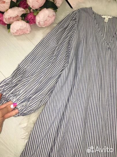 Платье HM хлопок вискоза L/160. Длина 90