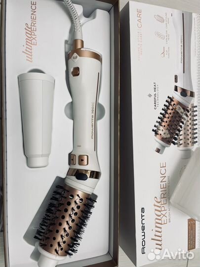 Фен щетка rowenta