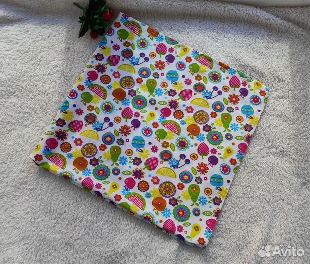 Скатерть хлопковая 88 на 92 см