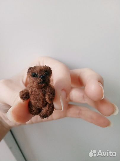 Миниатюрный мишка, 3 см