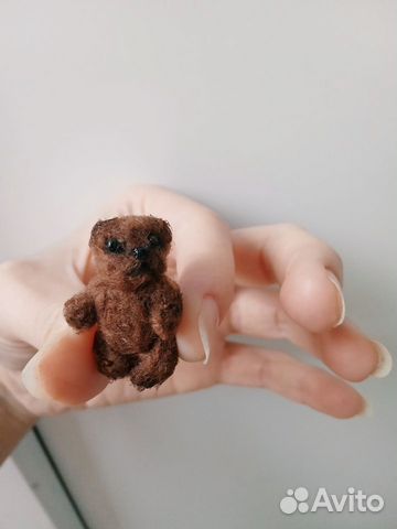 Миниатюрный мишка, 3 см