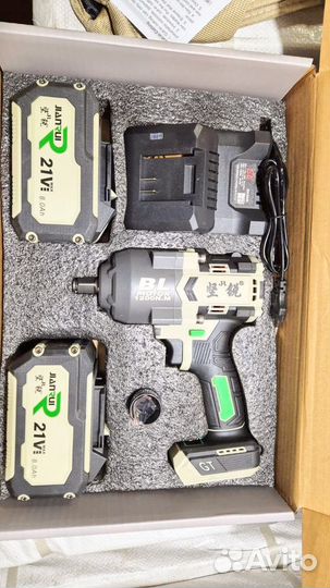 Гайковерт JR 1280. NEW, Акб 6 и 8 ам/ч. Оригинал