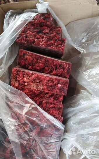 Обрезь говяжья фарш для животных (говядина)