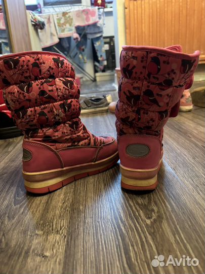 Сапоги зимние на девочку 31 размер