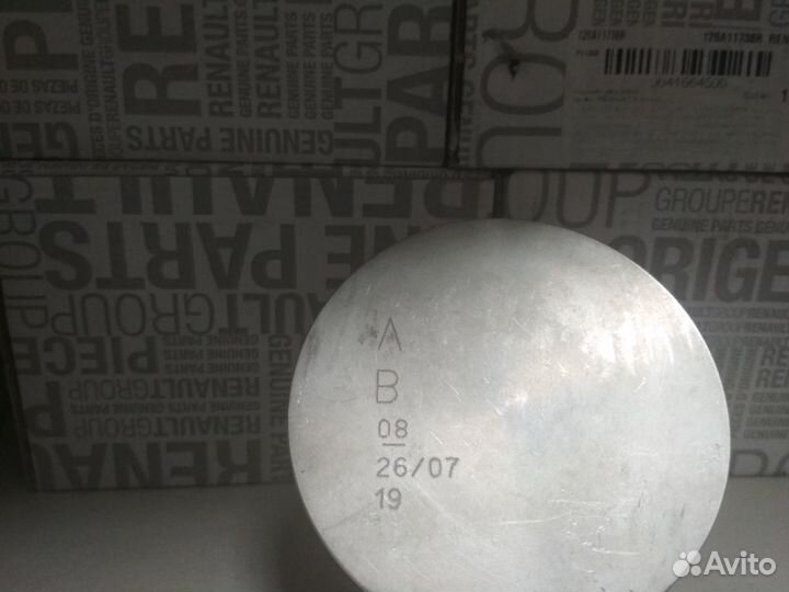 Поршень с кольцами Рено Логан, Ларгус 1.6 STD