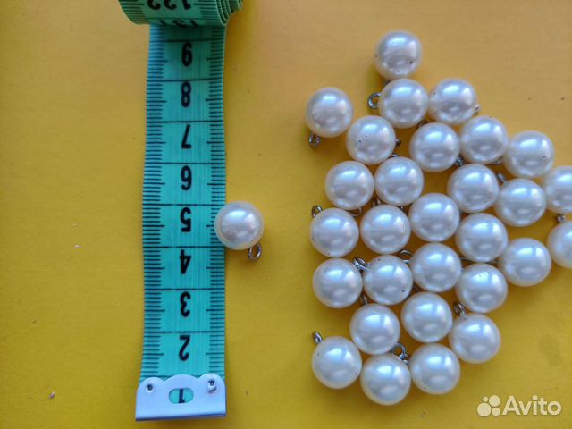 Пуговицы жемчужные 30 шт