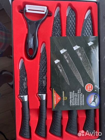 Набор ножей mercury 6 предметов