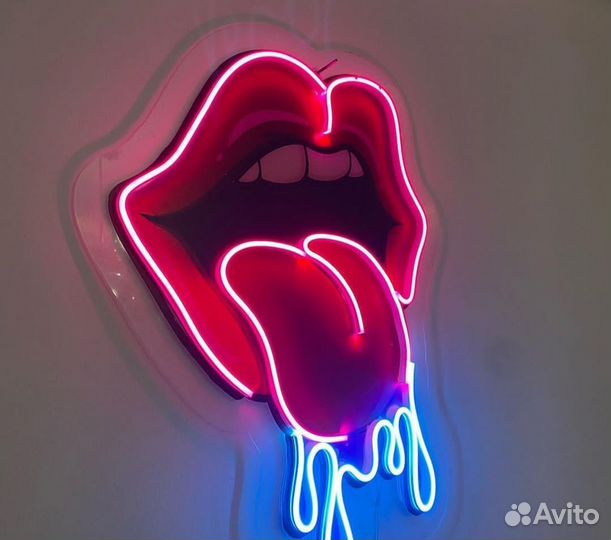 Неоновая вывеска для детей
