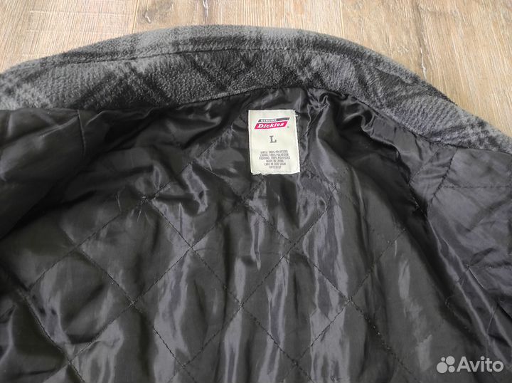Dickies стеганная рубашка