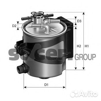 Purflux FCS750 Топливный фильтр