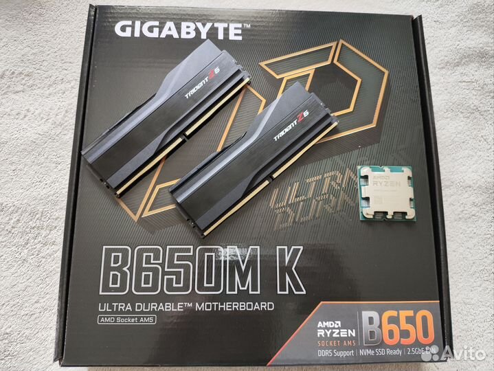 Комплект Ryzen 5 7600/Gigabyte B650M (NEW)
