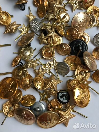 Значки,пуговицы,звезды,знаки,кокарда СССР