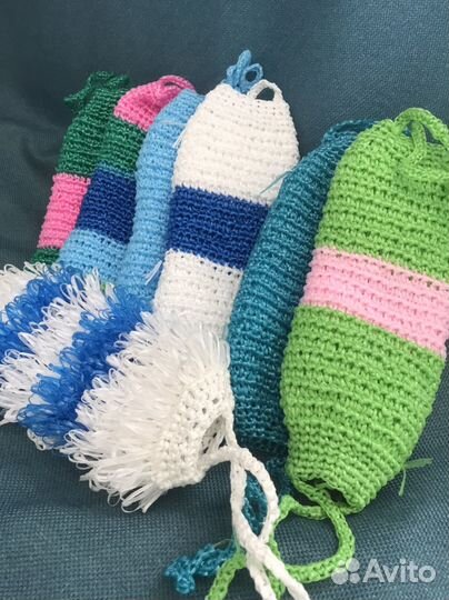 Мочалка ручной работы