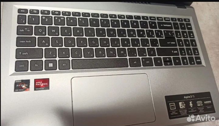 Ноутбук 16/512 гб Ryzen 7 Acer Новый