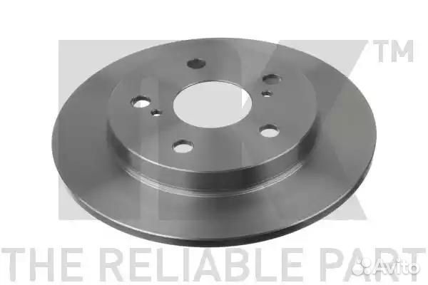 Диск тормозной задний \ toyota auris 1.4 / 1.6 ti