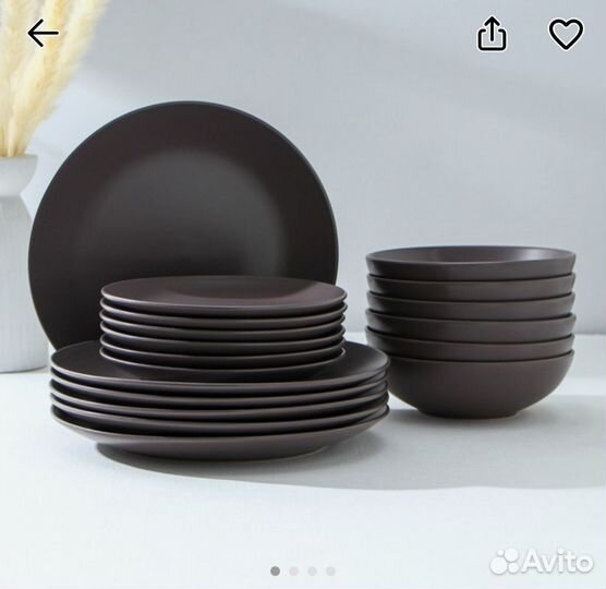 Набор тарелок новый