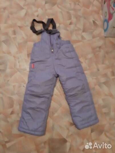 Зимние брюки для девочек
