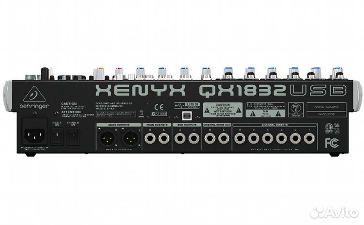 Behringer QX1832USB микшерный пульт Новый Гарантия