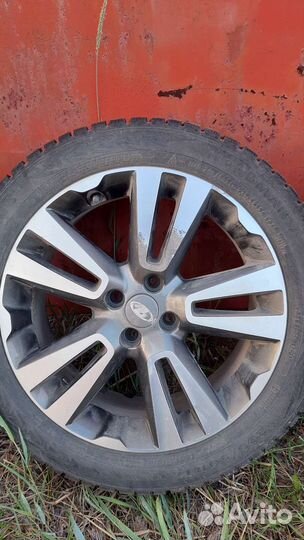 Литые диски r17 4x100 Лада Веста св Кросс