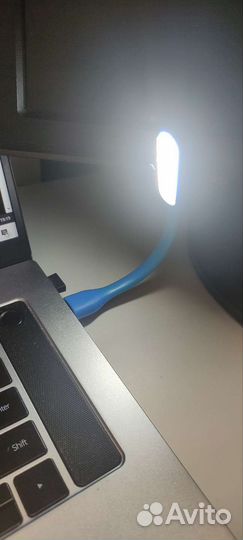 Компьютерная лампа гибкая