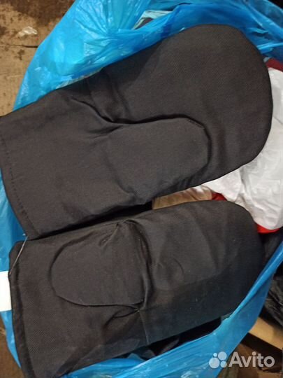 Рукавицы меховые рабочие