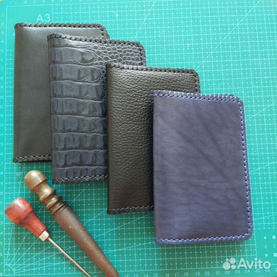Обложка для паспорта натуральная кожа