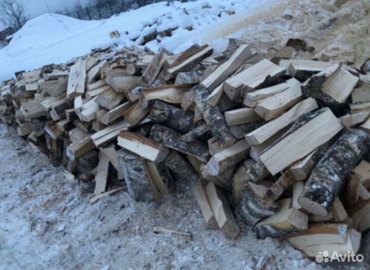 Дрова дубовые колотые