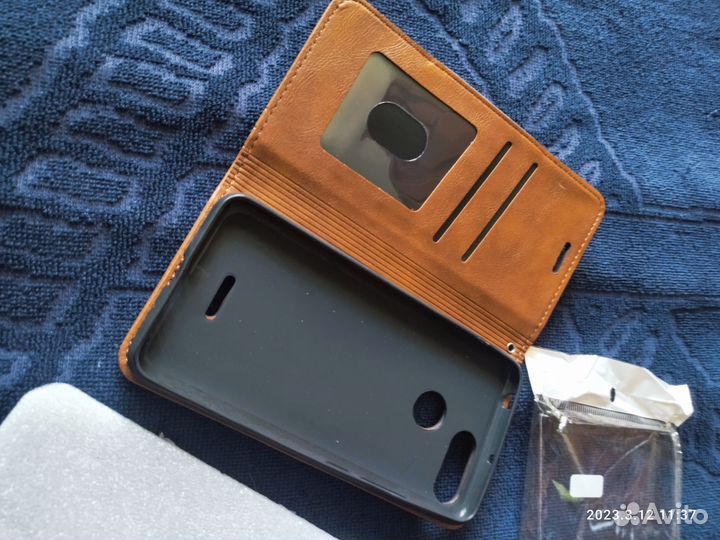 Чехол кожаный для смартфона Xiaomi redmi 6 - 6А