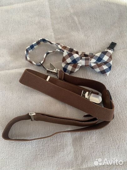 Бабочки и подтяжки для мальчика