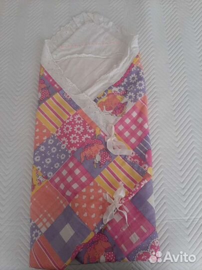 Детское одеяло-конверт на выписку