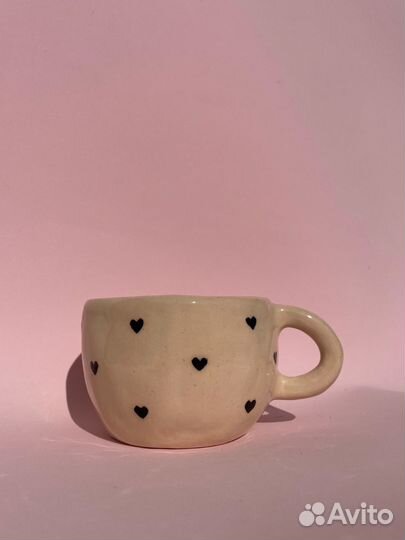 Кружка керамическая ручная работа