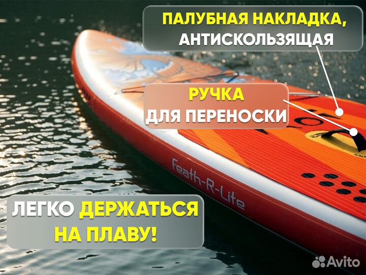 Сапборд / Sup board Koi Карп, полный комплект