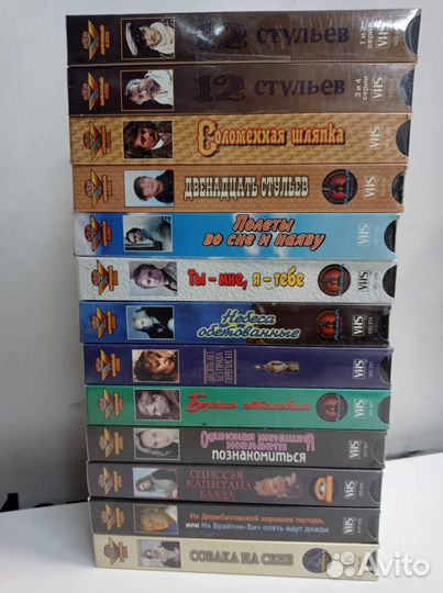 Лицензионные видеокассеты с Российскими фильмами