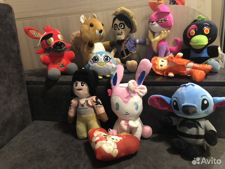 Мягкие игрушки пакетом