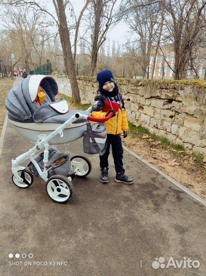 Коляска adamex 3 в 1